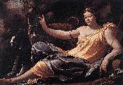 Simon Vouet Diana oil on canvas